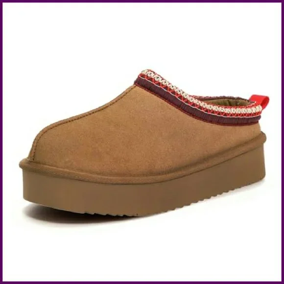 Women's Platform Slippers Memory Foam Arch Support Non-Slip Sole - Picture 2 of 7